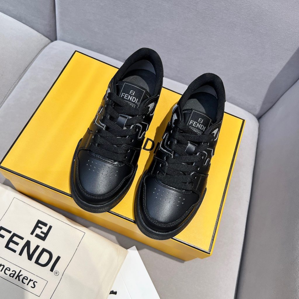 FENDI Match Canvas low-top  sneakers - Image 2