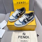 FENDI Match Canvas low-top  sneakers - Image 4