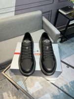 Downtown Nappa leather and Re-Nylon sneaker - Image 3