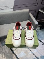 Gucci Re-Web Panelled Sneakers - Image 3