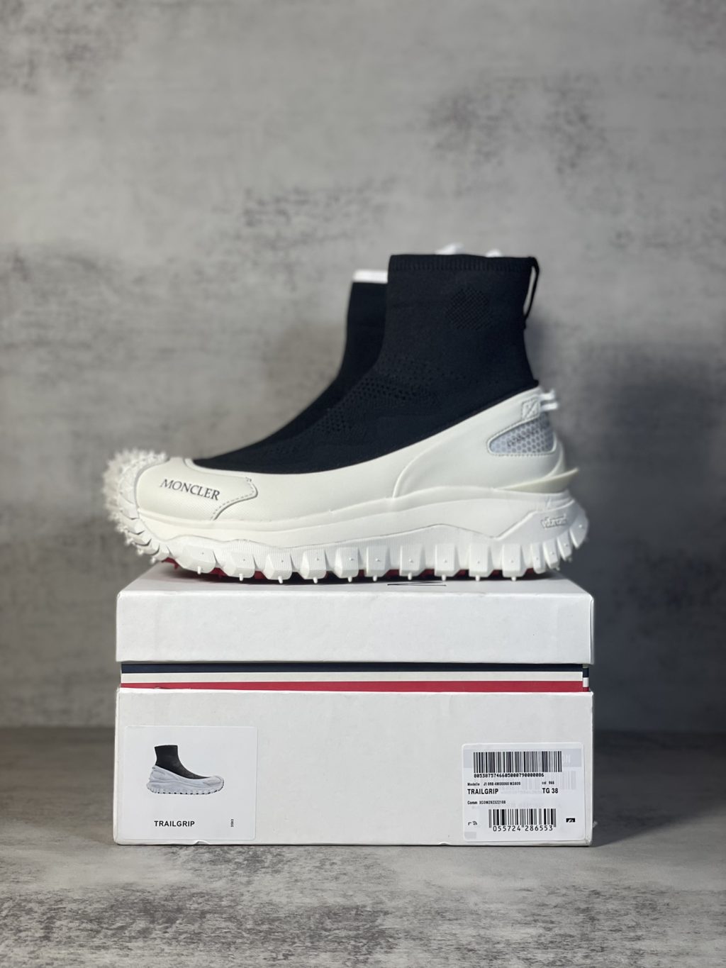 Moncler Trailgrip Knit Gore-Tex Sneaker - Image 4