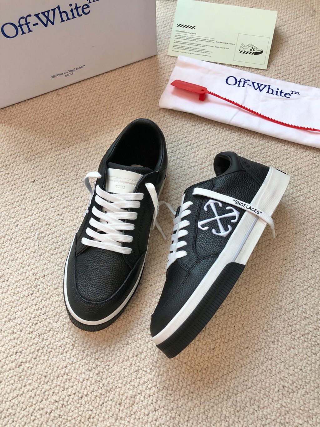 OFF-WHITE New Low Vulcanized Sneakers - Image 2
