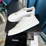 CHANEL Casual White Shoes - Image 4