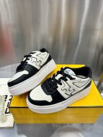 FENDI Match leather platform low-tops sneakers - Image 2