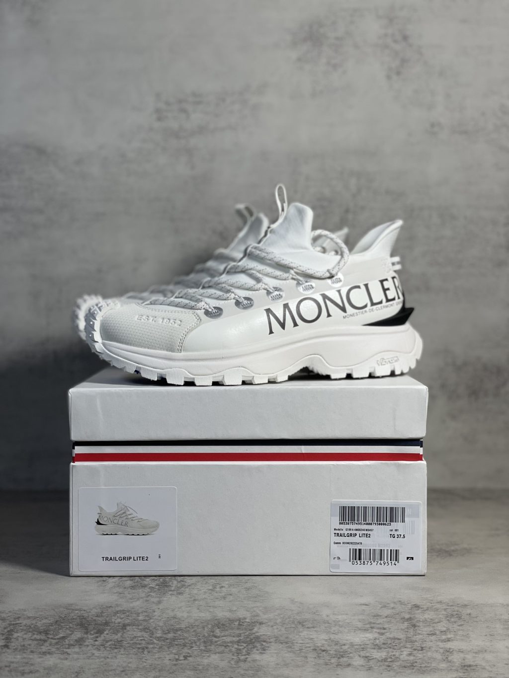 Moncler Trailgrip Lite2 Logo-Print Ripstop and Rubber Sneaker - Image 3