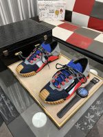 DOLCE & GABBANA Mixed-materials NS1 slip-on sneakers - Image 2