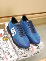 DOLCE & GABBANA Mixed-material DG CUSHION sneakers - Image 4