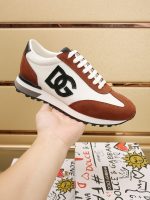 DOLCE & GABBANA Mixed-material DG CUSHION sneakers - Image 4