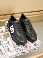 DOLCE & GABBANA Mixed-material DG CUSHION sneakers - Image 2
