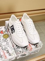DOLCE & GABBANA Mixed-material DG CUSHION sneakers - Image 2