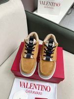 VALENTINO CALFSKIN LEATHER MID-TOP RUNBOOT SNEAKER - Image 4