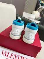 VALENTINO CALFSKIN LEATHER MID-TOP RUNBOOT SNEAKER - Image 2