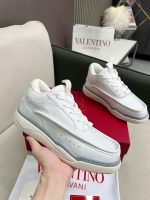 VALENTINO CALFSKIN LEATHER MID-TOP RUNBOOT SNEAKER - Image 3