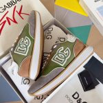 DOLCE & GABBANA Mixed-material DG CUSHION sneakers - Image 2