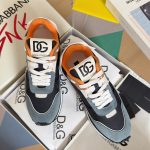 DOLCE & GABBANA Mixed-material DG CUSHION sneakers - Image 3