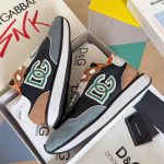 DOLCE & GABBANA Mixed-material DG CUSHION sneakers - Image 2