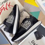 DOLCE & GABBANA Mixed-material DG CUSHION sneakers - Image 2