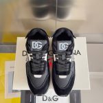 DOLCE & GABBANA Mixed-material DG CUSHION sneakers - Image 4