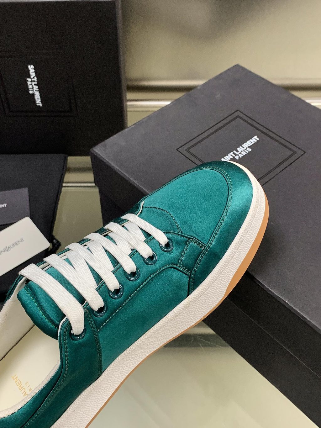 YSL SL/61 SNEAKERS IN PERFORATED LEATHER - Image 2