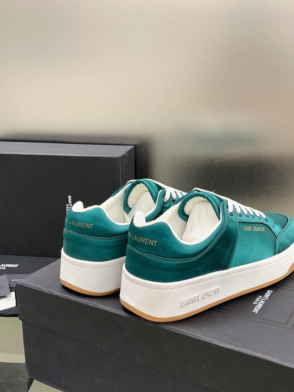 YSL SL/61 SNEAKERS IN PERFORATED LEATHER - Image 4