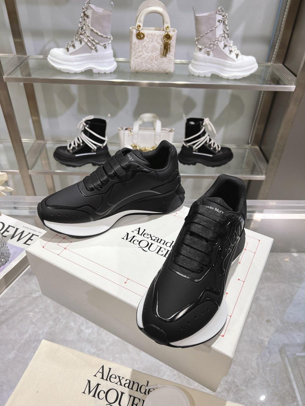 Alexander McQueen Sprint Runner Sneakers - Image 4