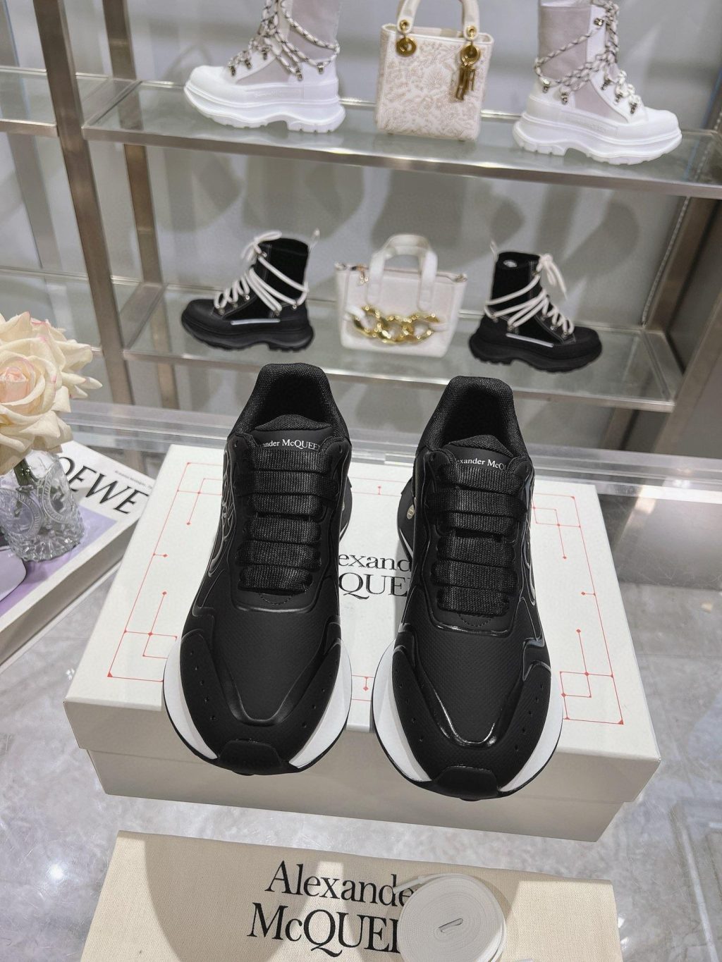 Alexander McQueen Sprint Runner Sneakers - Image 3