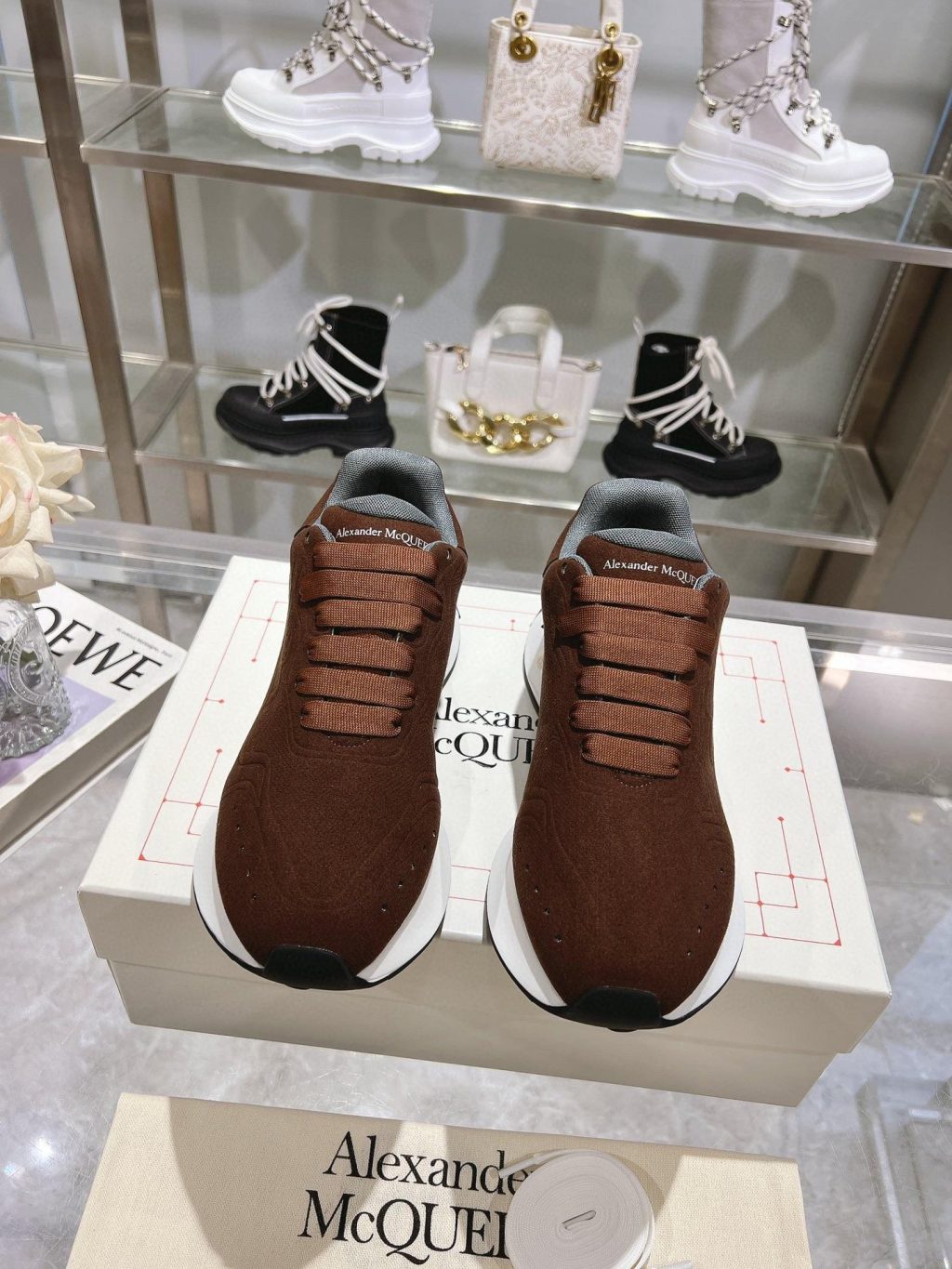 Alexander McQueen Sprint Runner Sneakers - Image 3