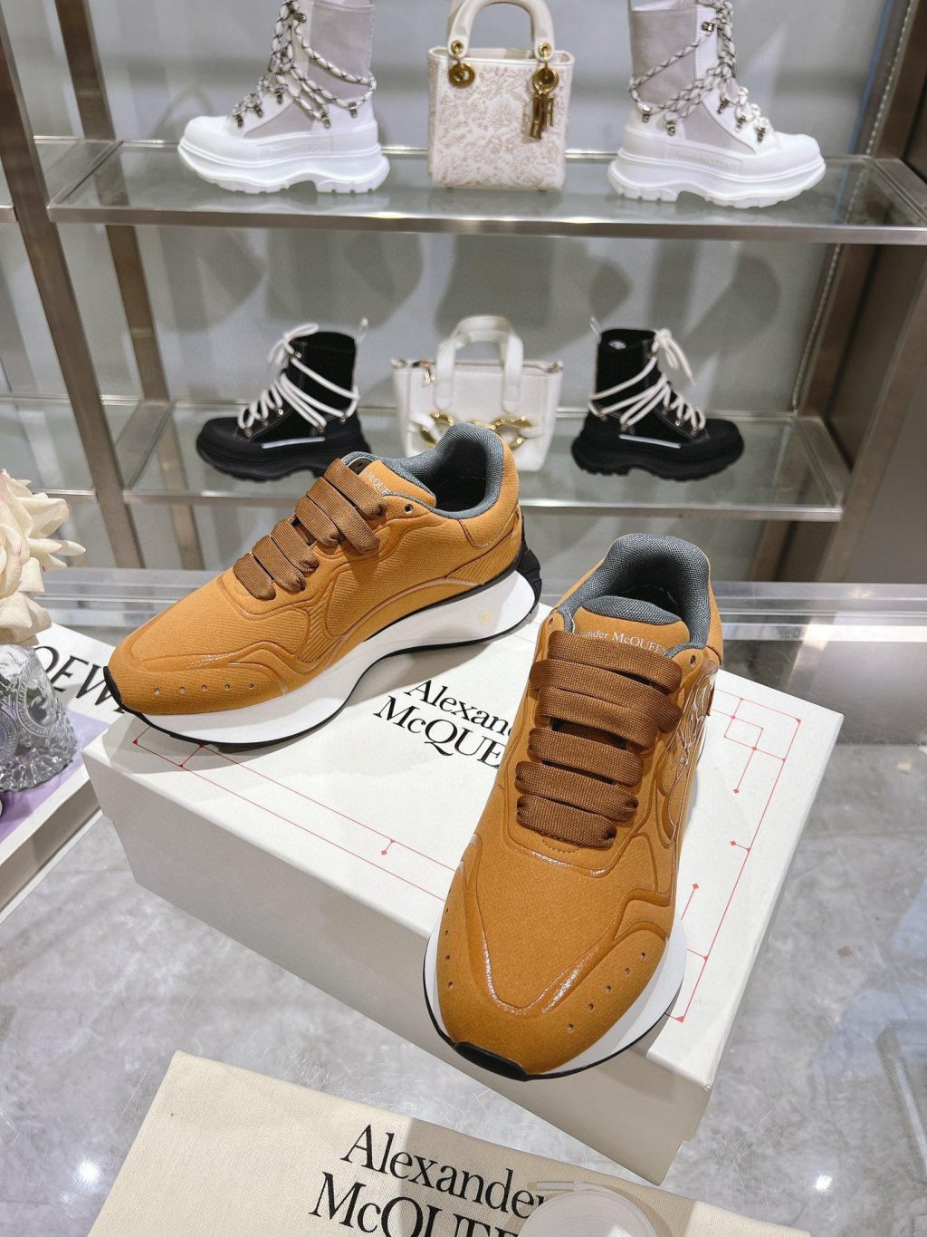 Alexander McQueen Sprint Runner Sneakers - Image 2