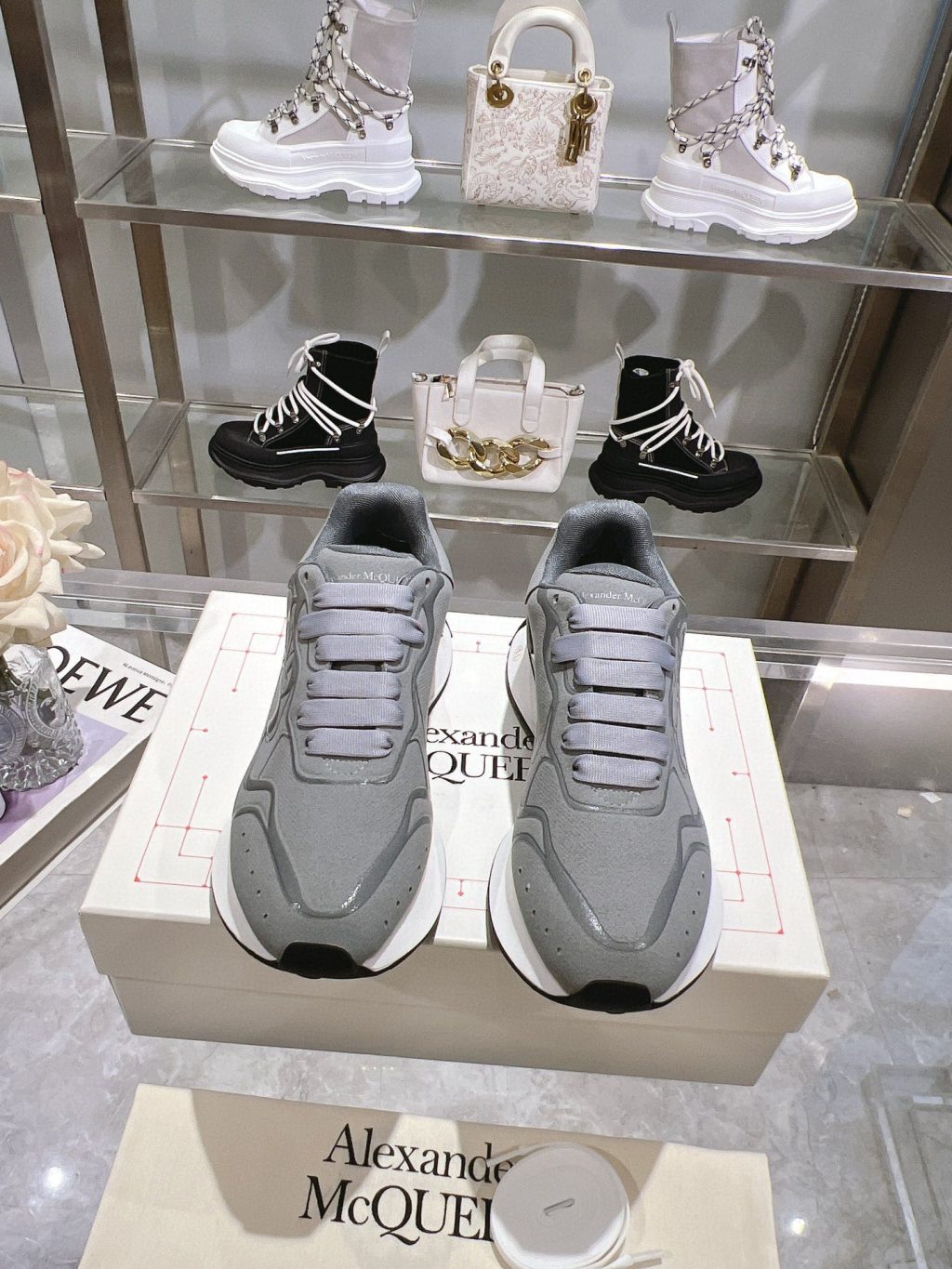 Alexander McQueen Sprint Runner Sneakers - Image 3