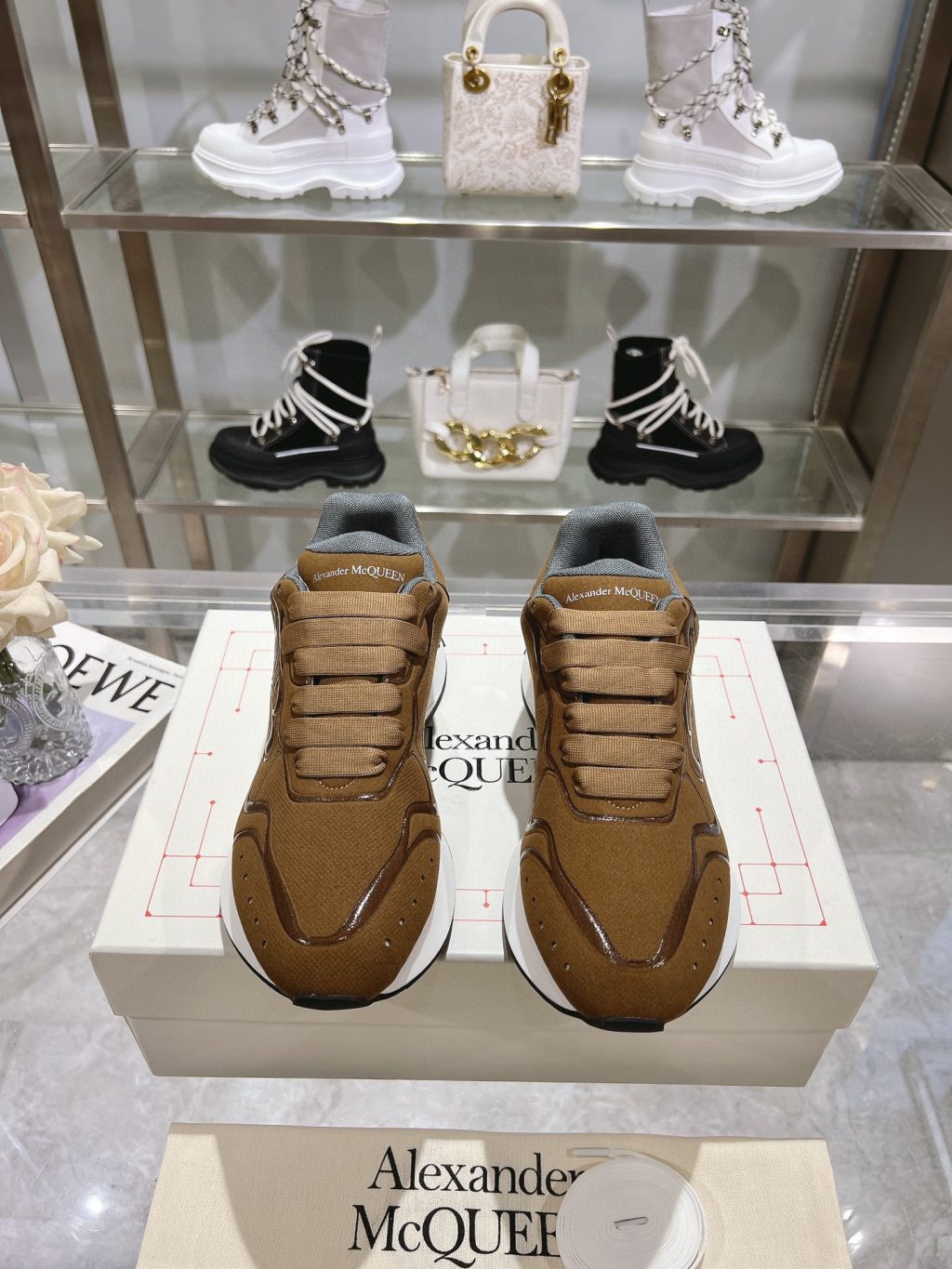 Alexander McQueen Sprint Runner Sneakers - Image 2