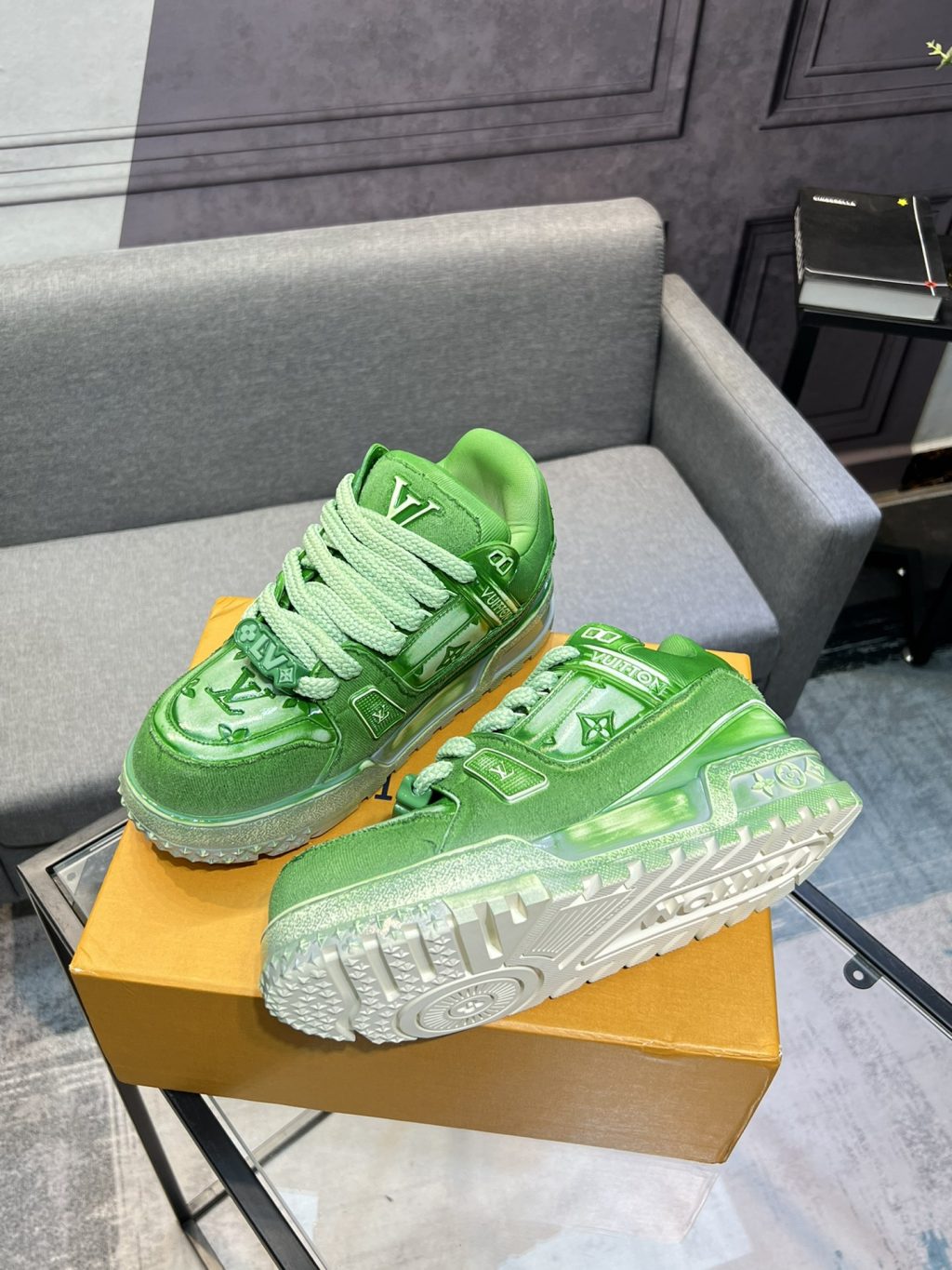 Louis Vuitton Trainer Maxi Sneaker - Image 2