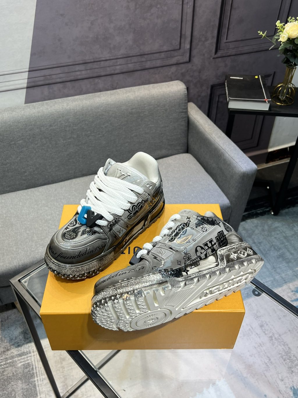 Louis Vuitton Trainer Maxi Sneaker - Image 2