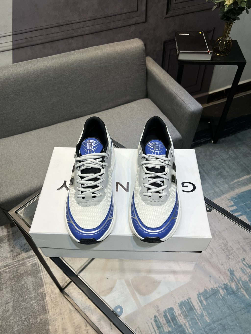 GIVENCHY NFNTY-52 Sneakers in synthetic leather and mesh - Image 4