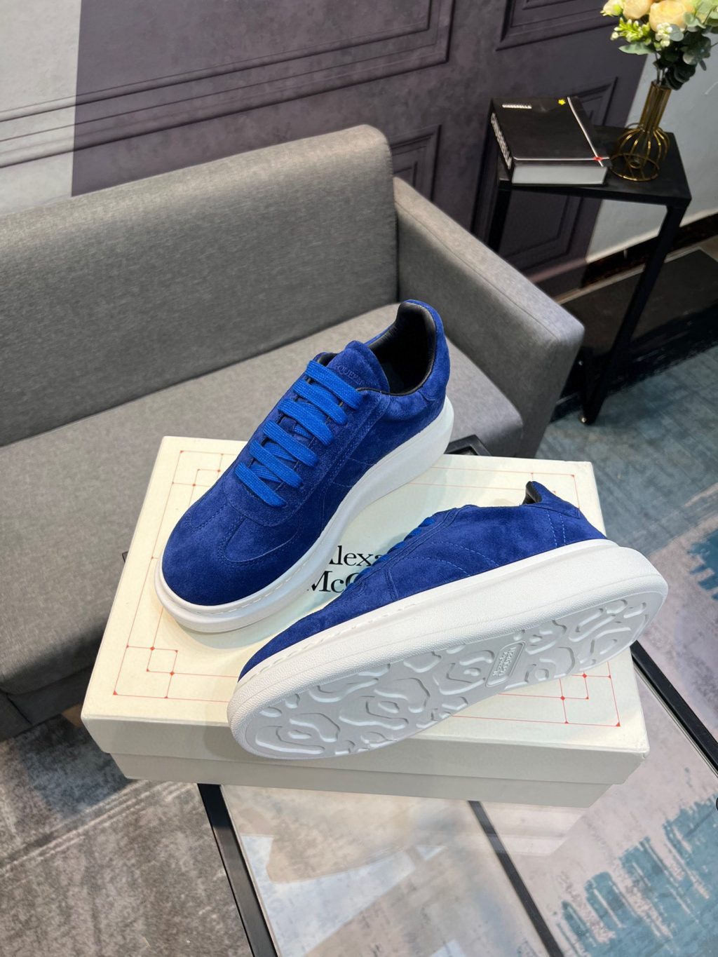 Alexander McQueen Oversized Retro Sneaker - Image 3