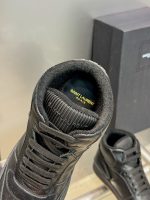 YSL Leather High Top Sneakers - Image 3