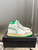 YSL Leather High Top Sneakers - Image 3