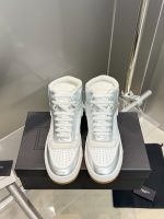 YSL Leather High Top Sneakers - Image 4