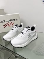 DOLCE & GABBANA Mixed-material sneakers - Image 4