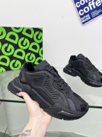 DOLCE & GABBANA MIXED-MATERIAL AIRMASTER SNEAKERS - Image 2