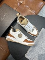 Philipp Plein crocodile-effect leather sneakers - Image 4