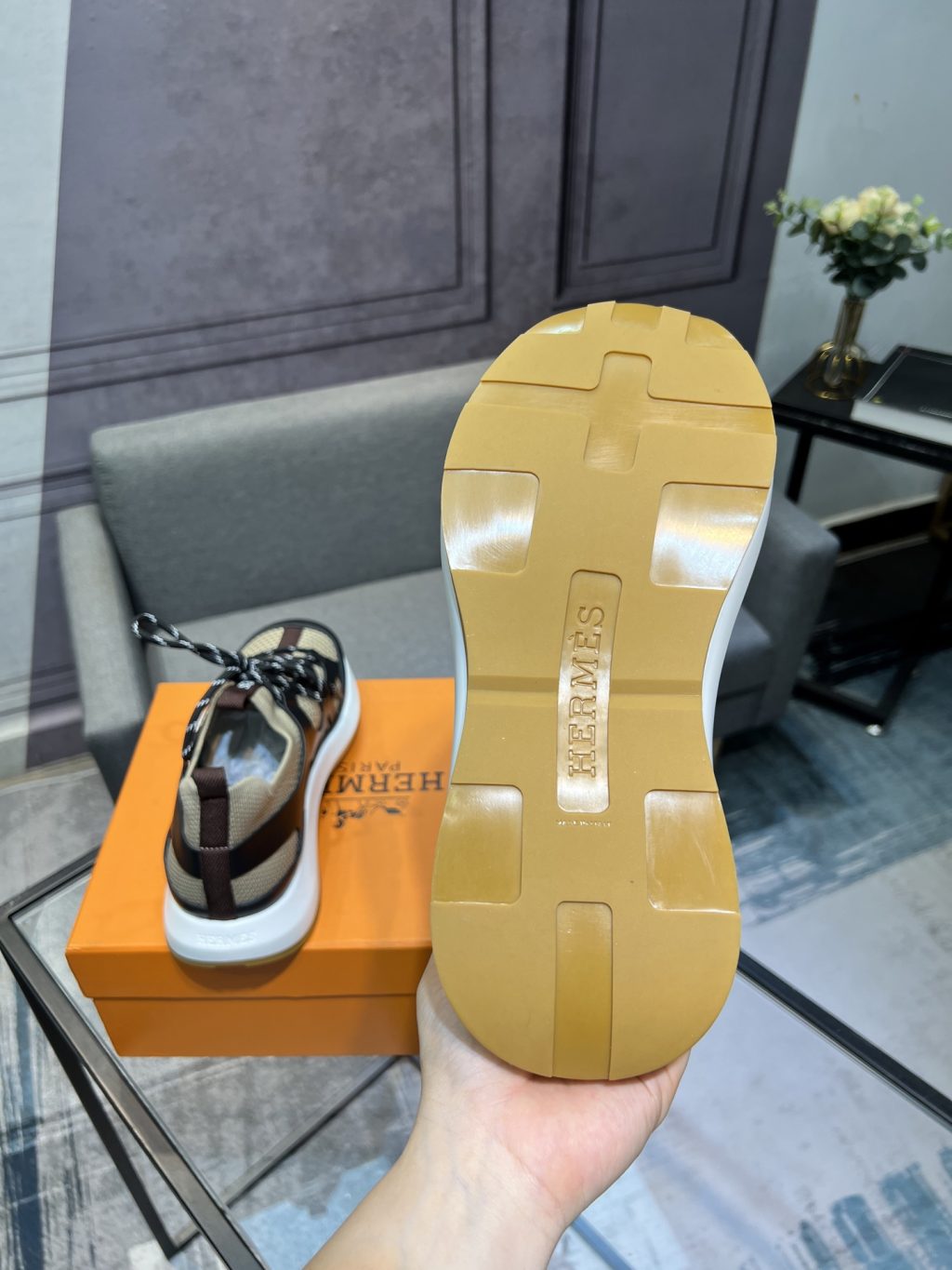 HERMES Katana sneaker - Image 4