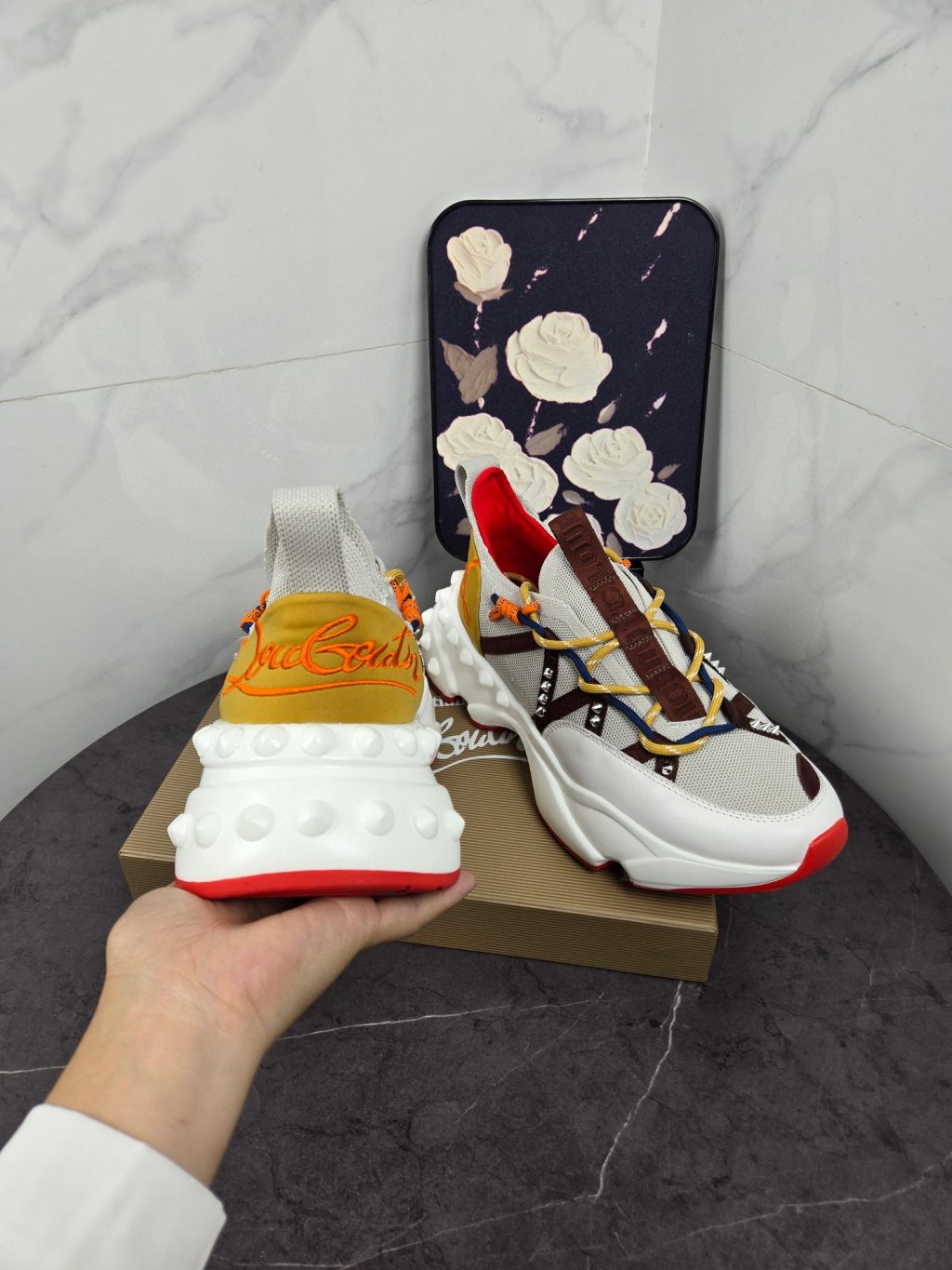 CHRISTIAN LOUBOUTIN Trailnrun Running Sneakers - Image 4