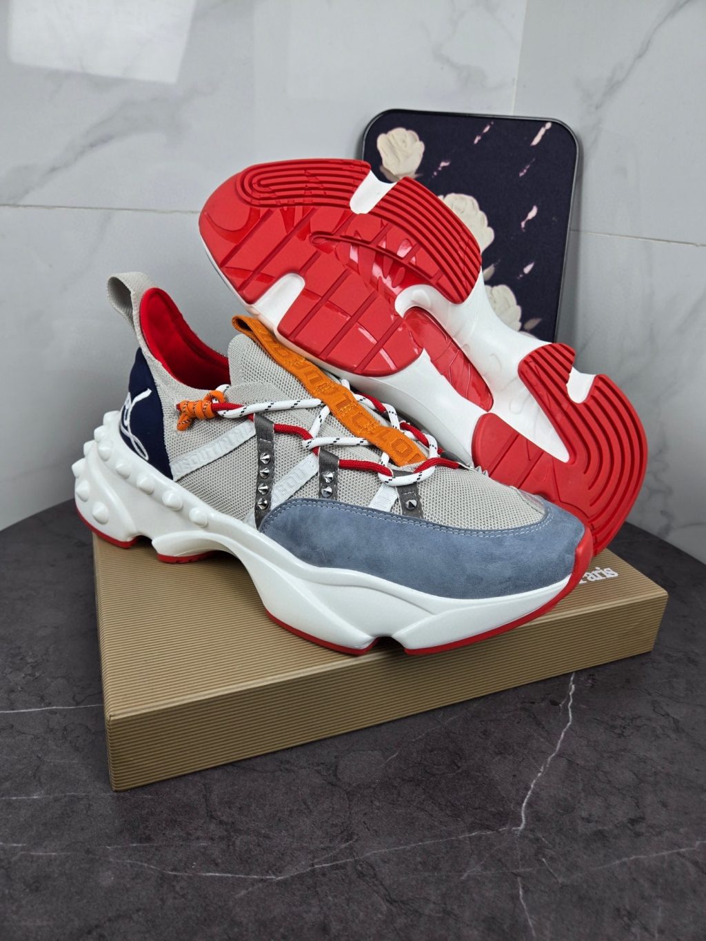CHRISTIAN LOUBOUTIN Trailnrun Running Sneakers - Image 4
