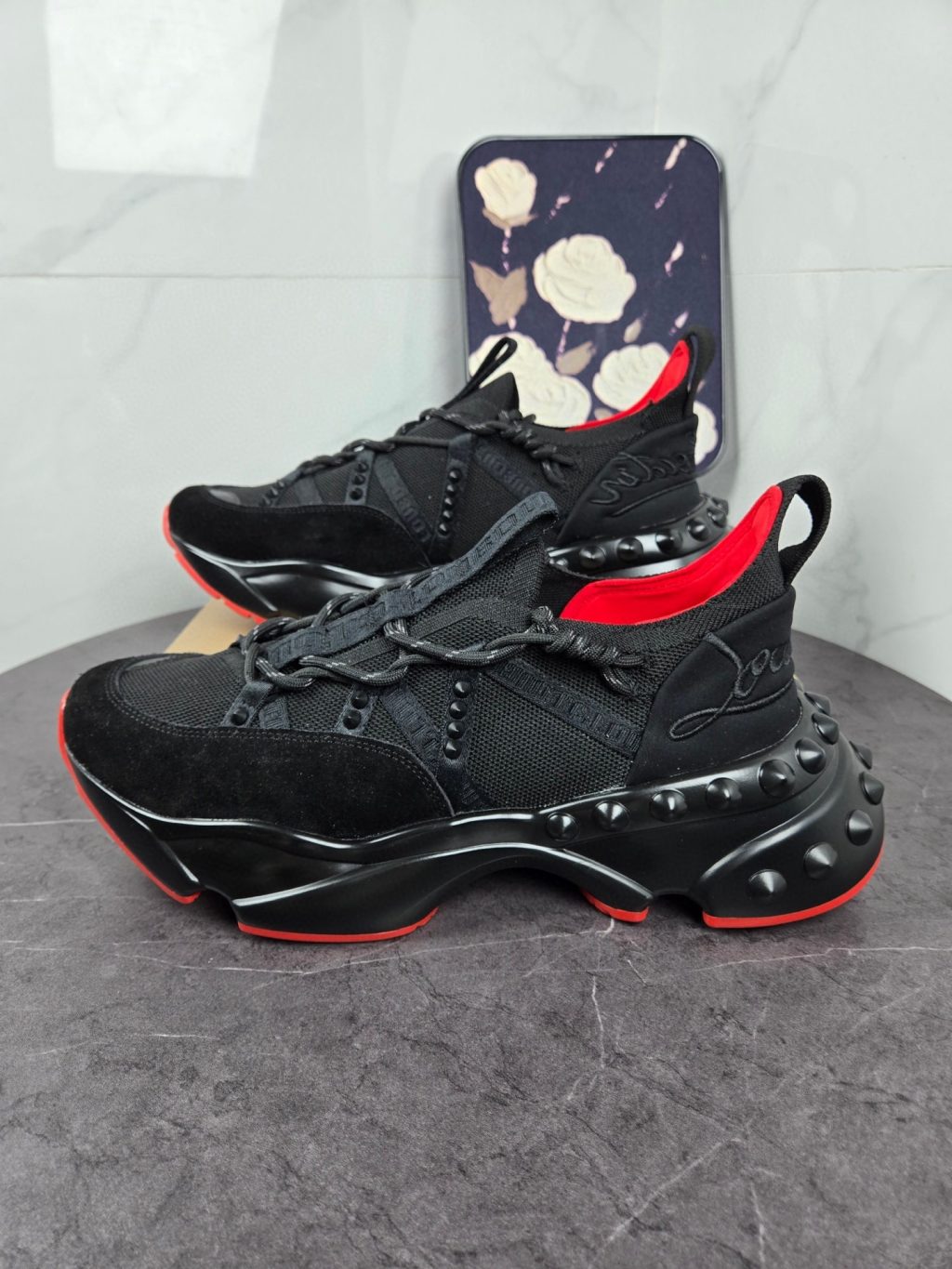 CHRISTIAN LOUBOUTIN Trailnrun Running Sneakers - Image 4