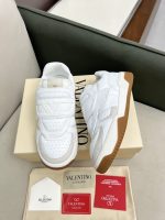 VALENTINO Joie De Jouer Low Top Sneaker In Nappa Calfskin - Image 3