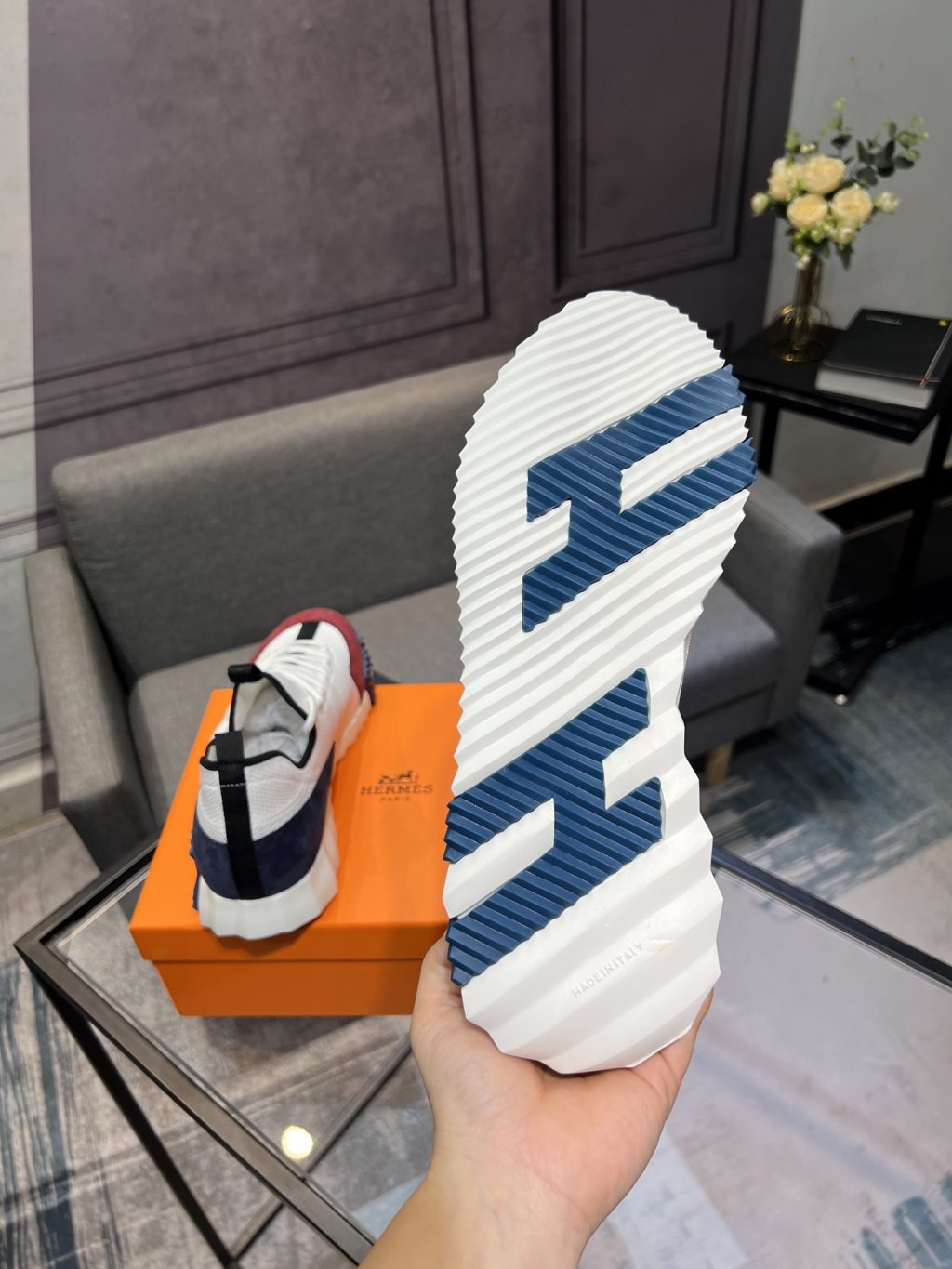 Hermes Lift Slip-on Sneaker - Image 4