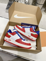 Louis Vuitton x Nike Air Force 1 fashion sneakers - Image 2