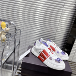 Valentino ONE STUD lace-up sneakers in calfskin - Image 3