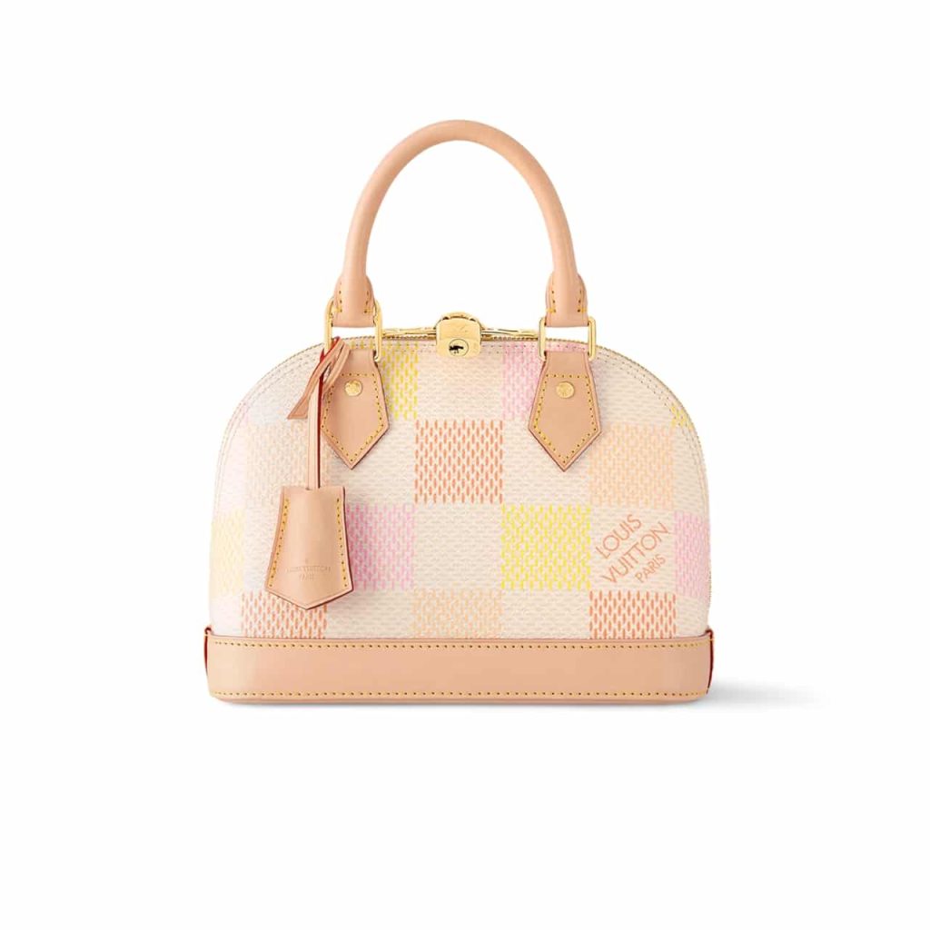 Louis Vuitton Alma BB Damier Canvas Peach 23Cm N40516 - Image 2