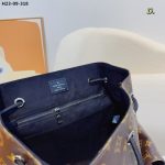 Louis Vuitton Christopher Backpack Monogram Macassar Canvas Brown And Purple 45Cm M46247 - Image 10